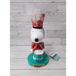 Peanuts Snoopy Drummer  Nutcracker Kurt S Adler 8.5” New